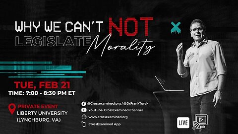 Live from Liberty University: Why we Can’t NOT Legislate Morality