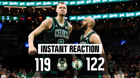 INSTANT REACTION: Celtics comes up big when it matters to hold off Bucks' fourth quarter run