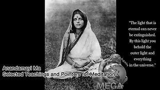 Anandamayi Ma - Selected Teachings and Pointers for Meditation - The Light that is Eternal can never be extinguished. By this Light you behold the outer light and everything in the Universe