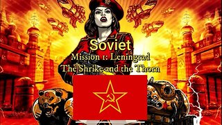 Let's Play Command & Conquer Red Alert 3 Soviet Mission 1 : Leningrad With Kaos Nova! #kaosnova
