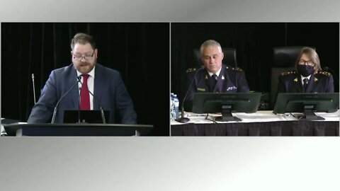 Freedom Corp Lawyer Cross-Exam of RCMP's Brenda Lucki at Emergency Act Commission (POEC) 2022-11-15
