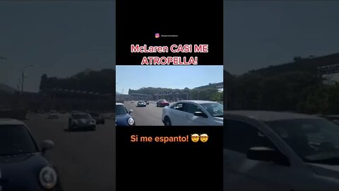 #mclaren #accidente #atropella #cdmx #cars #supercarsmexico #mexico #carslover #supercarstiktok #car