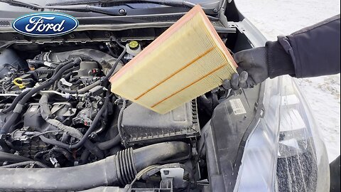 How to Change Engine Air Filter in Ford Escape 2020 , 2021, 2022 and 2023
