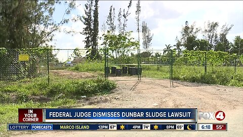 Federal judge dismisses Dunbar sludge lawsuit