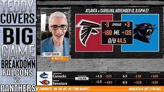 NFL Week 10 Picks and Predictions | Atlanta Falcons vs Carolina Panthers | Thursday Night Football