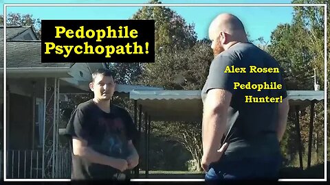 Pedophile Child Porn Trader Psychopath into His Own Daughters Talks His Way Into Trouble! Arrested!