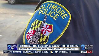 Financial and emotional backup for officers