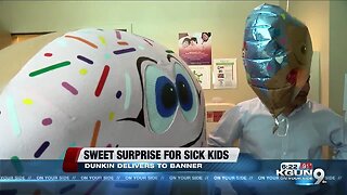 Dunkin' Donuts delivers to Diamond Children's Medical Center