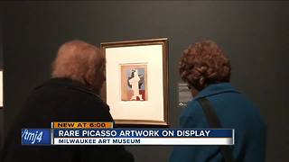 Rare picasso Artwork on display at Milwaukee Art Museum