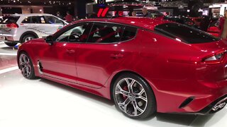 The 2018 Kia Stinger sports sedan