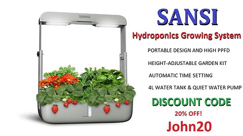 ⟹ SANSI Hydroponics Growing System | Product Unboxing | Heirloom Reviews