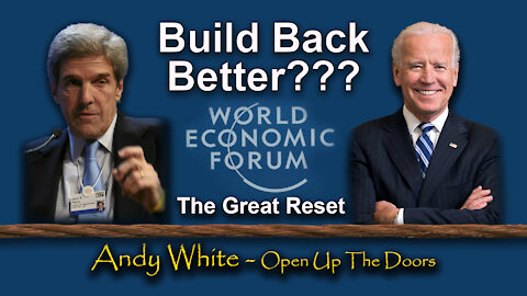 Andy White: Build Back Better???