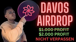 Davos Protocol ($DGT) Token Airdrop Guide: LIVE NOW!