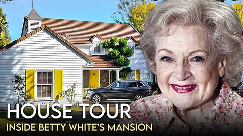 Betty White | House Tour | $2 Million Los Angeles House & More | IN MEMORY