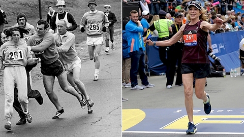 Katherine Switzer: First Woman To Run "Boston Marathon" Runs Event Again 50 Years Later