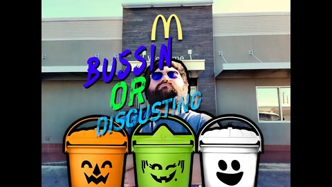Trying Out McDonald's Spooky Pails Meal Bucket Bussin or Disgusting *Find Out* #shorts