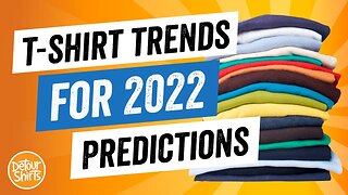 Top 10 T-Shirt Design Trends for 2022 | My fashion predictions for Print on Demand t shirts.