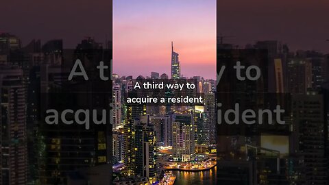 3 ways to acquire a resident visa and live tax free in dubai long term