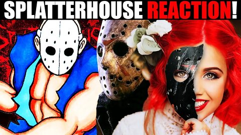 SPLATTERHOUSE PC Engine Japanese TV Commercial REACTION! #Shorts