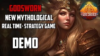 GODSWORN | New Mythological Godlike RTS Game | DEMO | First Impressions