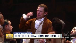 'Hamilton' is coming to Tampa and tickets go on sale Friday morning
