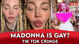 Madonna Keeps Creeping People Out On Tik Tok & Comes Out As Gay | Famous News