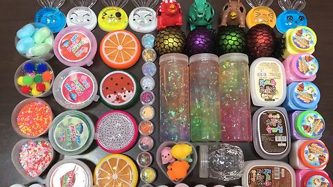 Mixing Colorful Slime Asmr #22