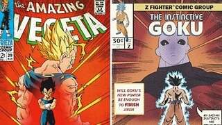 If Dragon Ball Had Comic Book Covers