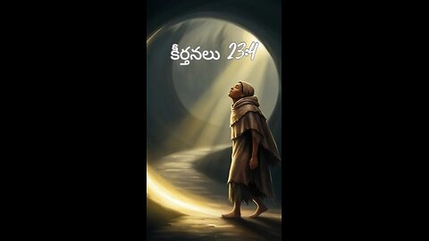 కీర్తనలు 23:4 - గాఢాంధకారపు లోయలో నేను సంచరించినను ఏ అపాయమునకు భయపడను నీవు నాకు తోడై యుందువు...