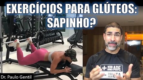 Exercícios para glúteos: sapinho (cupino)?