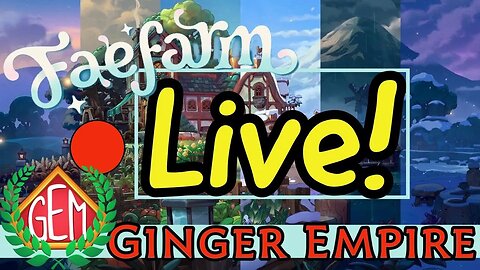 🔴Fae Farm Live! Floating Ruins and Farming!!🔴