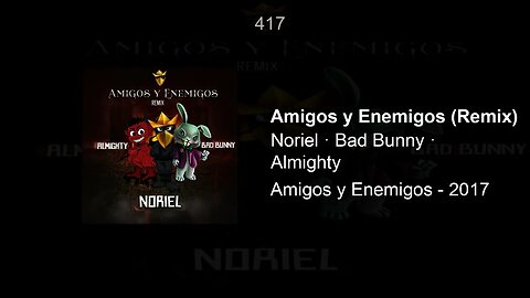 Noriel - Amigos Y Enemigos (Remix) (417Hz)