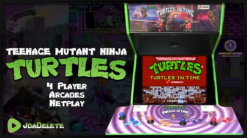 Teenage Mutant Ninja Turtles Arcade Games - 4 Player Netplay