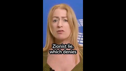 Clare Daly: Vonderleyen's lies about the establishment of the Israeli state