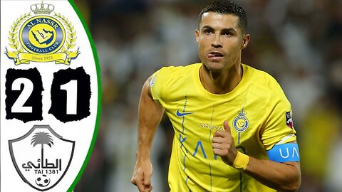 Al Nassr Vs Al Tai 2-1 Cr7 Crezy Goal 💥 Highlights 2023