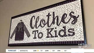 Personal shoppers at Clothes to Kids help families in need with free back-to-school wardrobes