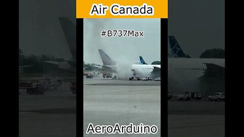 Crazy What Happened #AirCanada #B777 Fire #Aviation #Fly #AeroArduino