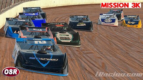 🏁 iRacing Dirt Limited Late Model Race at The Dirt Track at Charlotte - Virtual Dirt Racing Action!