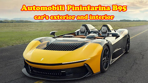 Automobili Pininfarina B95 car's exterior and interior