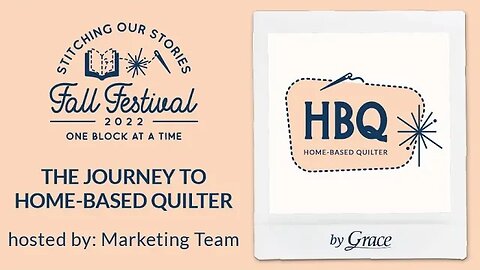 The Home-Based Quilter & Grace Company