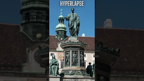 Hyperlapse Statue of Franz Joseph of Austria