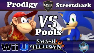 Prodigy (Diddy) vs. Streetshark (Sonic) - SSB4 Pools - Smash 'til Dawn