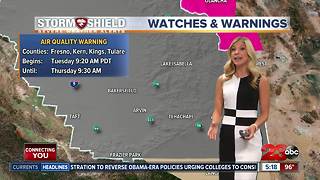 Air quality Alert in the valley now through July 5th