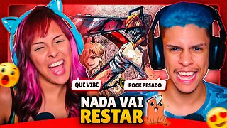 MIURA JAM - Música de CHAINSAW MAN - Nada vai Restar | [React em Casal] 🔥