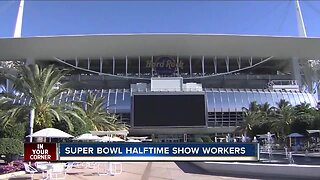 Super Bowl halftime show workers needed