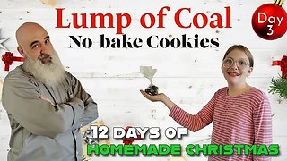 Lump of Coal Cookies! 12 Days of Homemade Christmas Day 3