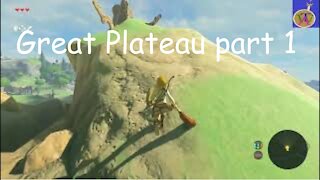 Legend of Zelda Breath of the wild Walkthrough Great Plateau part 1