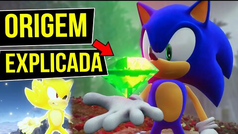 A TRISTE ORIGEM das ESMERALDAS do CAOS 💎 - Historia de Sonic Frontiers