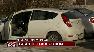 Father arrested for reporting fake abduction