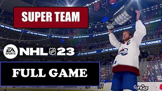 NHL 23 [Full Game | No Commentary] PS4